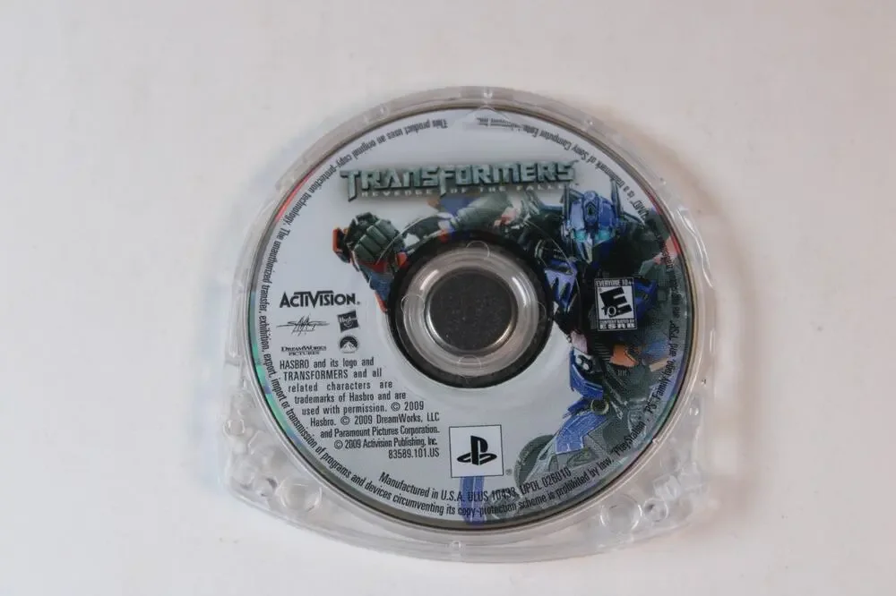 Transformers Revenge of the Fallen (Sony PSP) Game Only, Tested/Works